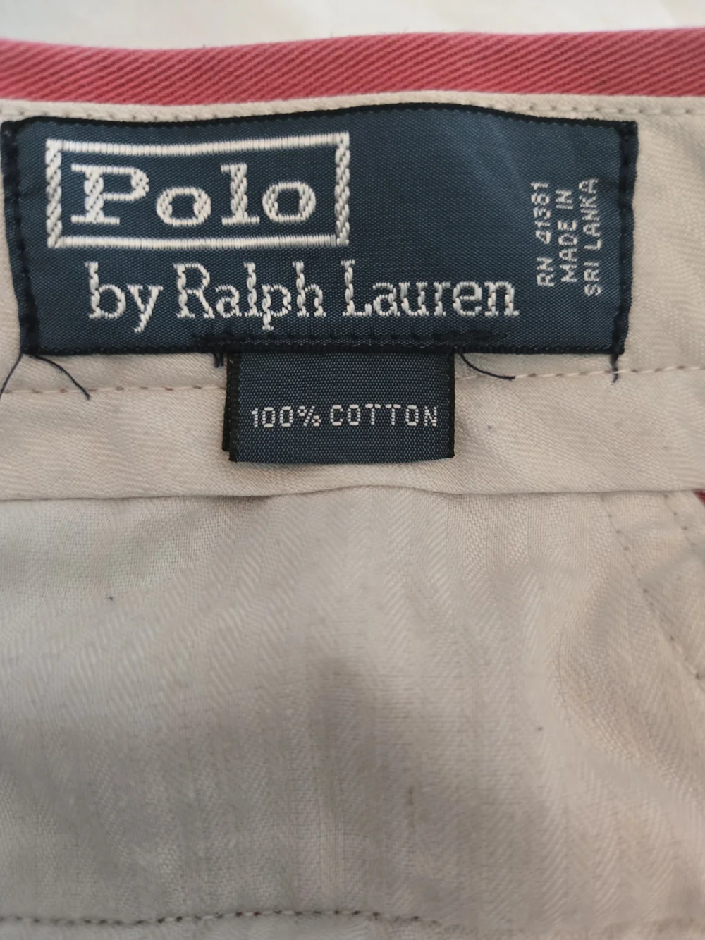 POLO Ralph Lauren Red Cargo Shorts for Kids